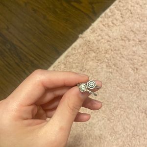2 pandora rings
